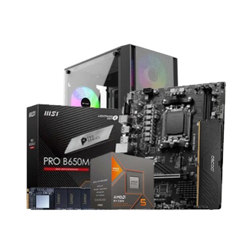 Budget PC With AMD Ryzen 5 8500G Processor
