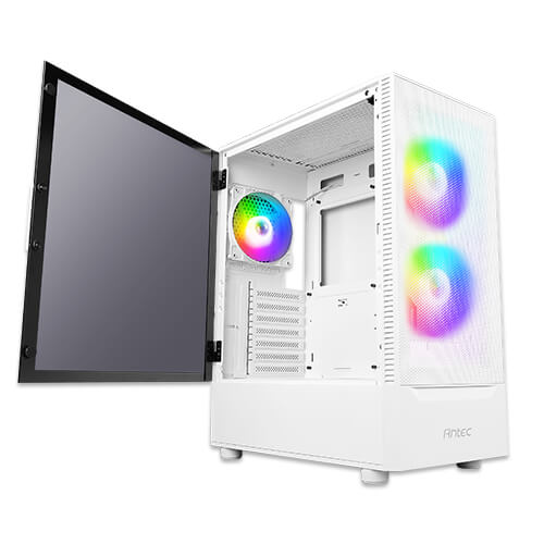 Antec NX410 Mid Tower ARGB Gaming Case (White) — photo 2