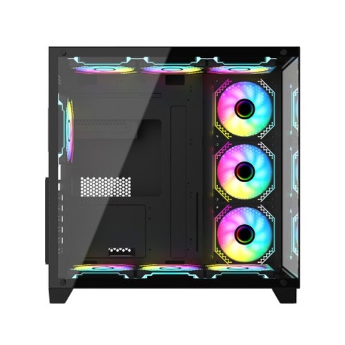 PC POWER ICEBERG V3 GAMING CASE  WITH 10 ARGB (BLACK) — photo 6