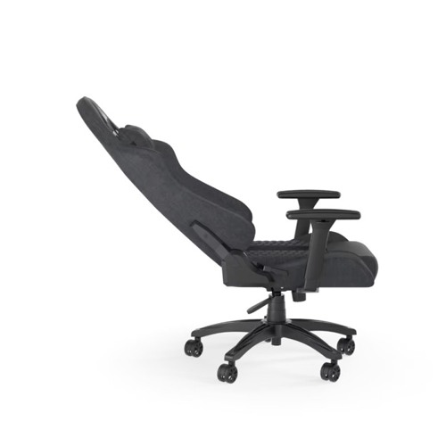 CORSAIR TC100 RELAXED Gaming Chair - Fabric Black/Grey — photo 3