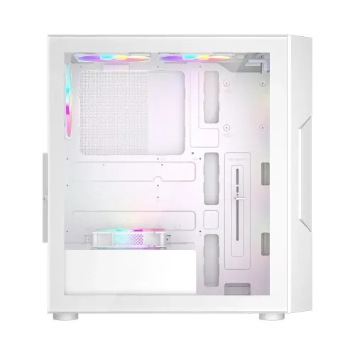 1STPLAYER T7 RGB ATX Mid Tower Gaming Casing White — photo 6