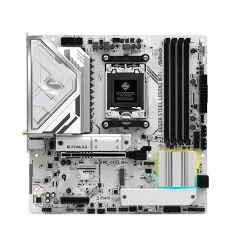 ASRock B850M STEEL LEGEND WIFI AM5 DDR5 mATX Motherboard — photo 2