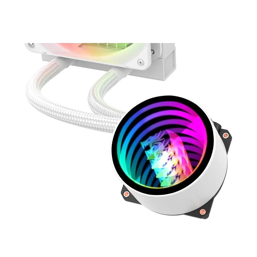 Redragon CCW-3011 ARGB 240mm All In One Liquid CPU Cooler (White) — photo 4