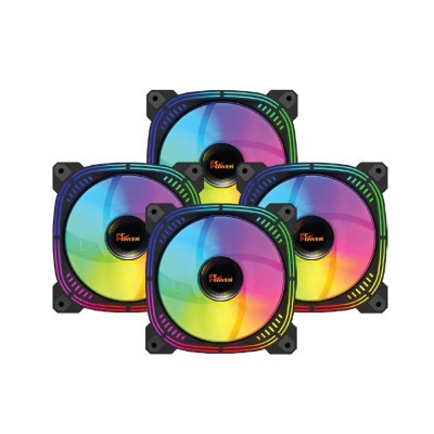 PC POWER IRISH SPECTRUM BK 4 IN 1 F20 ARGB FAN