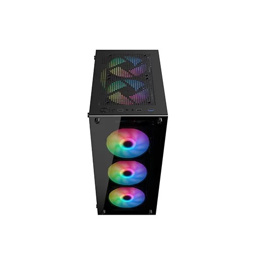 Aptech 305 Glass New Gaming Case-Black — photo 2