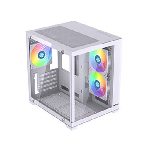 Maxcool Inferno MC5 Micro ATX Gaming Computer Case (White) — photo 3