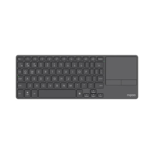 Rapoo E900T Portable Wireless Keyboard with Touchpad - Black