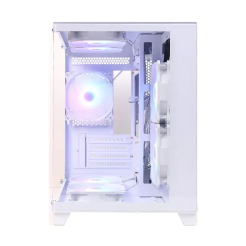 Revenger Base Dynamic Mini 5 ARGB Mid Tower M-ATX White Gaming Casing — photo 2