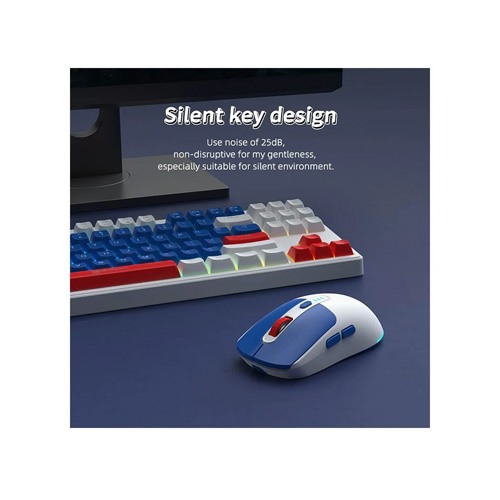 Micropack KM-269W Navy Wireless Keyboard & Mouse Combo — photo 2