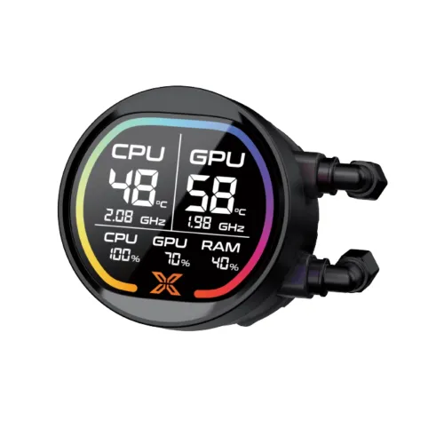 Xigmatek LK Pro 240 Digital 240mm ARGB Liquid CPU Cooler with Digital LCD Display — photo 5