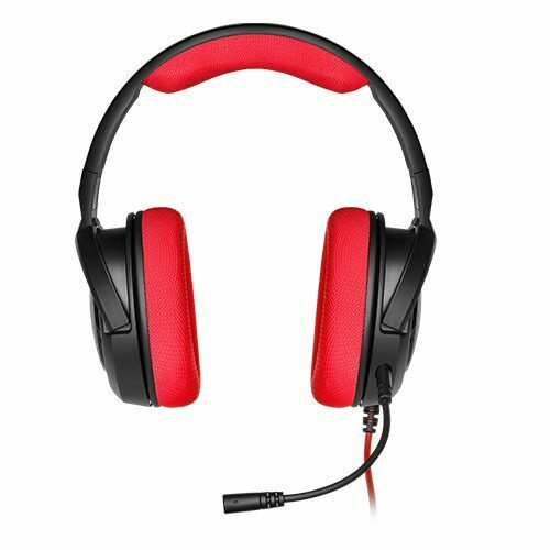 Corsair HS35 Stereo Gaming Headphone - Red — photo 3