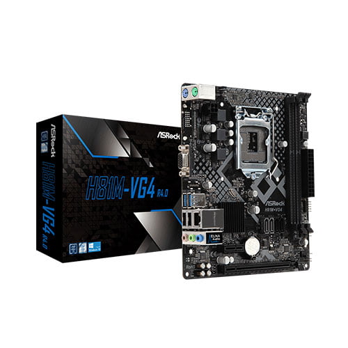 Asrock H81M-VG4 R4.0 Motherboard