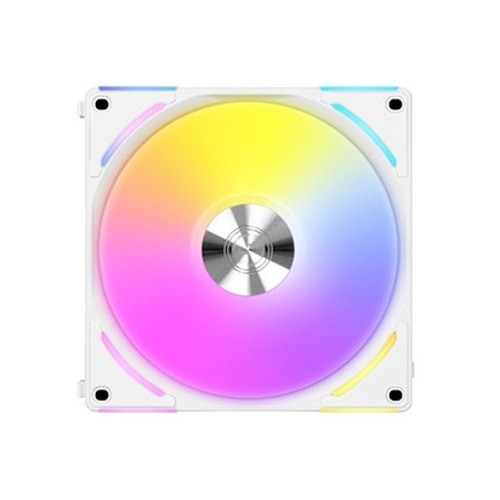 LIAN LI UNI FAN AL V2 120 ARGB Case Fan Triple Pack White — photo 3