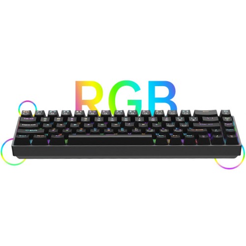 Zifriend TK68 68Keys RGB Mechanical Keyboard — photo 4