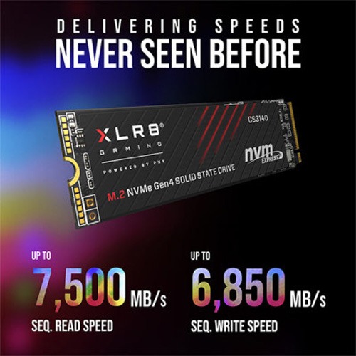 PNY XLR8 CS3140 1TB M.2 NVMe Gen 4 SSD — photo 3