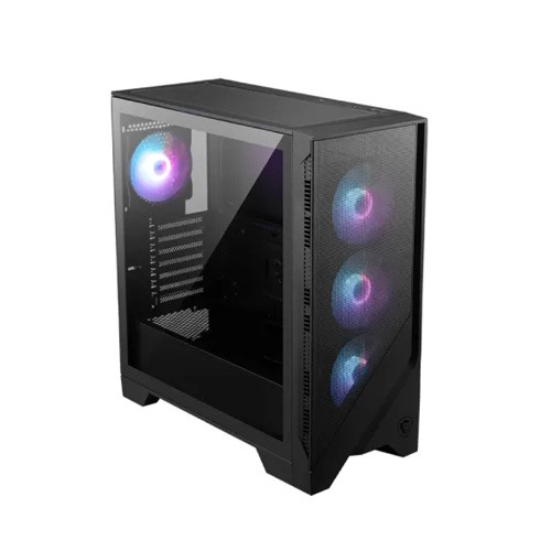 MSI MAG FORGE 321R AIRFLOW MID TOWER ARGB BLACK GAMING CASING — photo 2