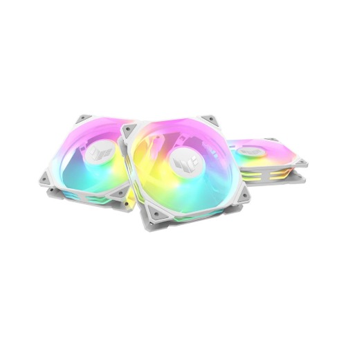 ASUS TUF Gaming TR120 ARGB White Fan Triple Pack (3 in 1)