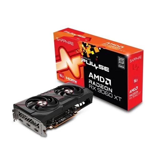 Sapphire Pulse AMD Radeon RX 9060 XT GAMING OC 16GB GDDR6 Graphics Card