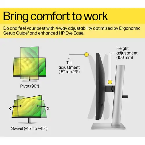 HP E24q G5 23.8 Inch 75Hz IPS QHD Monitor — photo 6