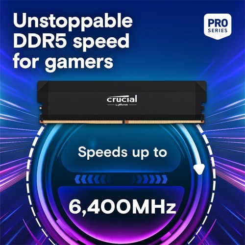 Crucial Pro 16GB 6400mhz DDR5  OC Gaming Ram — photo 2