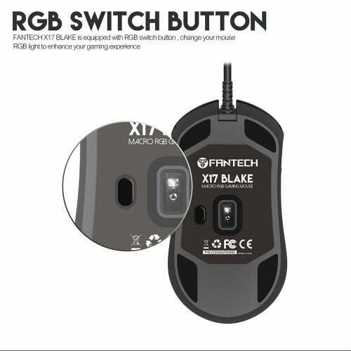 Fantech X17 Blake Macro RGB Gaming Mouse — photo 3
