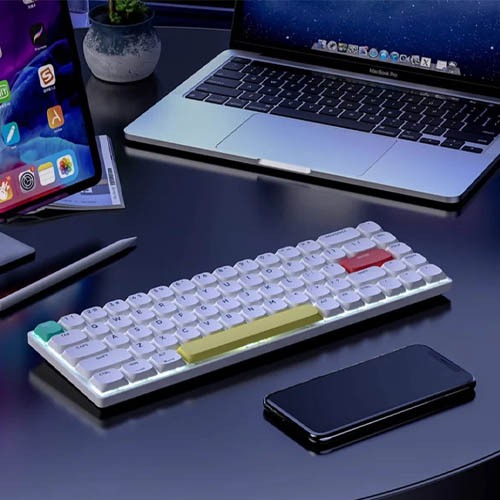 XINMENG C68 Three Mode Low Profile Mechanical Keyboard — photo 2