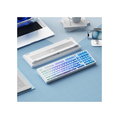 Weikav Wk102 Mechanical Wireless Tri Mode Hot Swap With Screen Esport Gameing Keyboard — photo 3