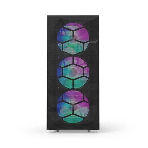 Montech X3 Mesh Black ATX Mid Tower High Airflow PC Gaming Case — photo 3