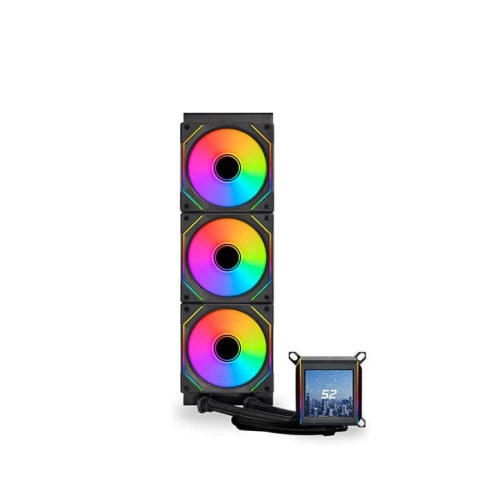 Lian Li Galahad II LCD SL-INF 360mm ARGB Liquid CPU Cooler - Black — photo 2