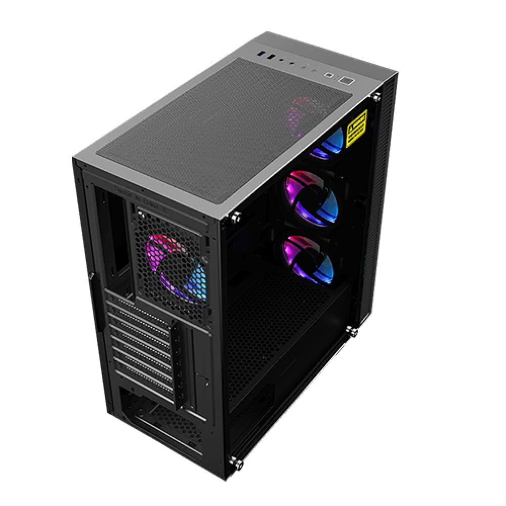 GAMEMAX DRACO XD MID TOWER BLACK ATX GAMING CASE — photo 2