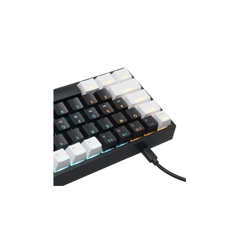 LEAVEN K620 White Wired Mechanical Keyboard — photo 3