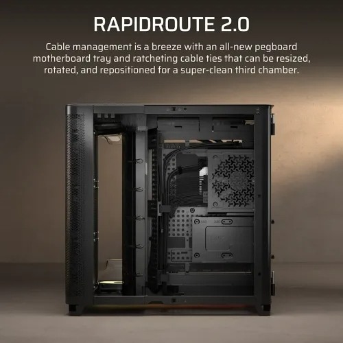 Corsair AIR 5400 RS-R ARGB Triple Chamber E-ATX Mid-Tower Casing — photo 5