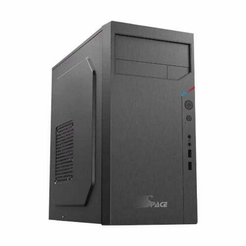 Space M505 Micro ATX Black Desktop Casing — photo 2
