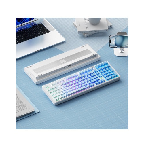 Weikav Wk102 Mechanical Wireless Tri Mode Hot Swap With Screen Esport Gameing Keyboard