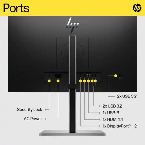 HP E24q G5 23.8 Inch 75Hz IPS QHD Monitor — photo 4